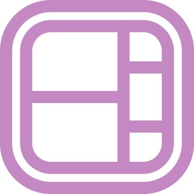 Modern müzik simgesinin vektör illüstrasyonu