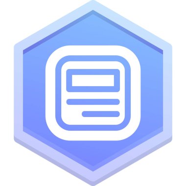 Kitap simgesini, basit vektör çizim