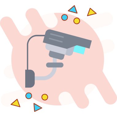 Kapalı devre kamera. Basit resimleme