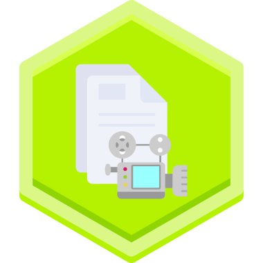 Modern bir simgenin vektör illüstrasyonu