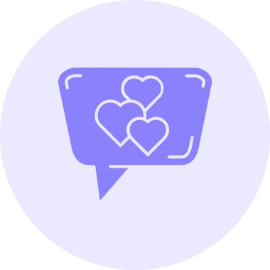 sohbet, mesaj, kalp, kalp, mesaj soyut çember arkaplan