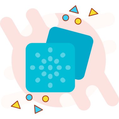 Virüs simgesi. virüs simgesi vektörü.