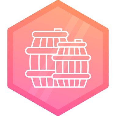 Dondurma. Web simgesi vektör illüstrasyonu