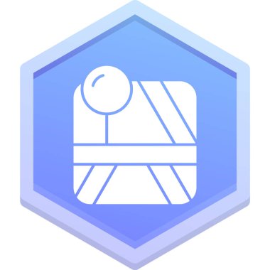 kamp ikonu vektör illüstrasyonu