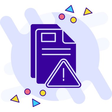 Dosya. Web simgesi basit illüstrasyon