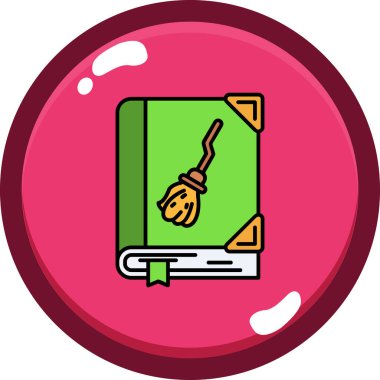 Çizgi film kitabının vektör çizimi