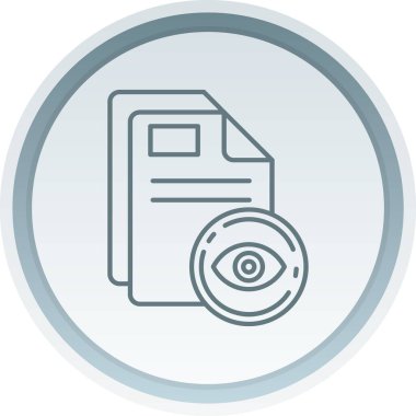 Dizin simgesinin vektör illüstrasyonu