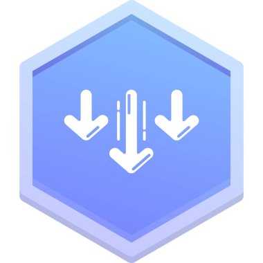 ok simgesi vektör illüstrasyonu