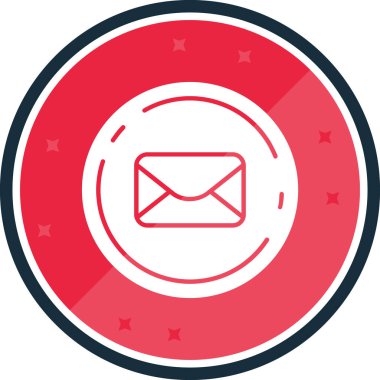 e- posta simgesi, vektör illüstrasyonu
