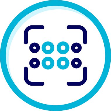 Çip. Web simgesi basit illüstrasyon