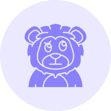 ayıcık modern simgesi, vektör illüstrasyonu