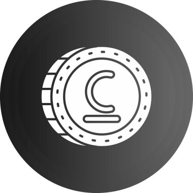 para simgesi, basit siyah biçim