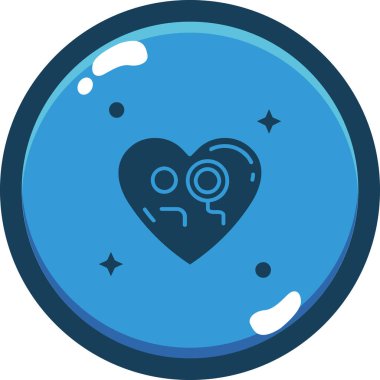 Kalbinde bardak, kalbinde kalp