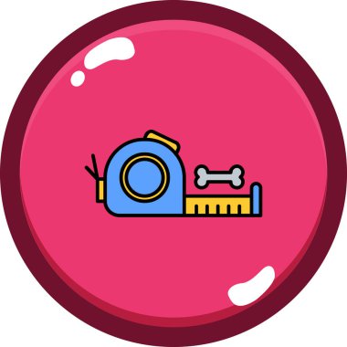 Modern bir simgenin vektör illüstrasyonu