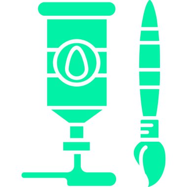 Çizgi film simgesinin vektör çizimi