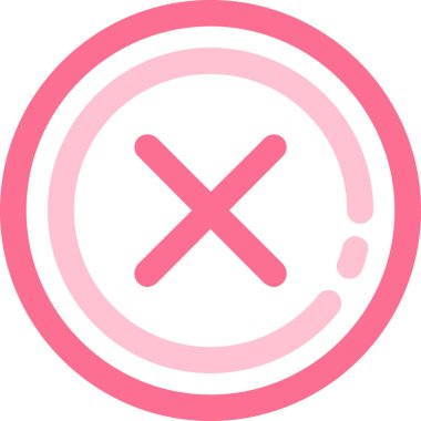 Haç. Web simgesi basit illüstrasyon