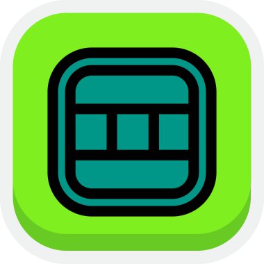 kredi kartı simgesi, basit vektör çizim