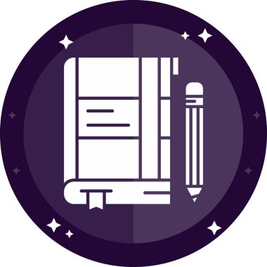 Eğitim simgesinin vektör illüstrasyonu