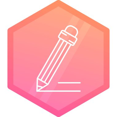 Modern eğitim ikonunun vektör illüstrasyonu