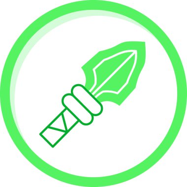 Yaprak simgesi ile yeşil yaprak.