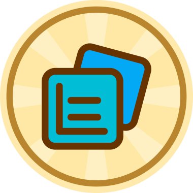 Kitap. Web simgesi basit illüstrasyon