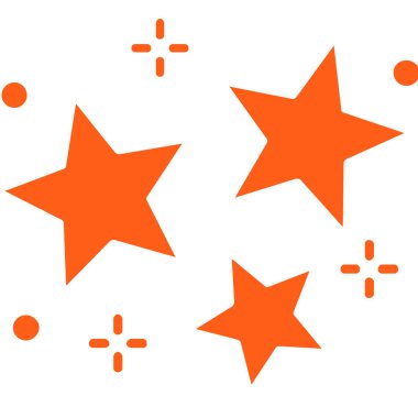 yıldız simgesi, vektör çizimi