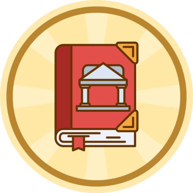 Modern eğitim ikonunun vektör illüstrasyonu