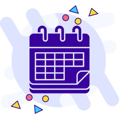 takvim anımsatıcı simgesi doldurulmuş özet biçimi - uygulama kategorisi