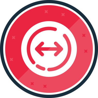 ok simgesi vektör illüstrasyonu