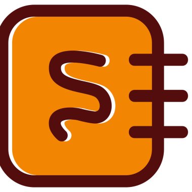 Mıknatıs Web simgesi basit illüstrasyon