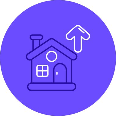 ev simgesi vektör illüstrasyonu