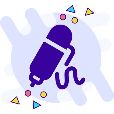 boya spreyi ikon vektör illüstrasyonu