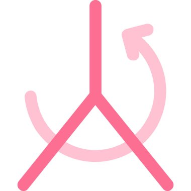 Modern bir simgenin vektör illüstrasyonu