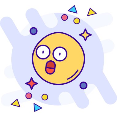 güneş emojisi simgesi simgesi - özet biçimi