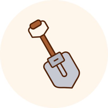 Çekiç Aracı Vektör İllüstrasyonu