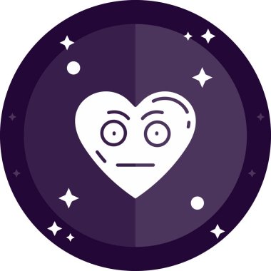 Uzaylı. Web simgesi basit illüstrasyon