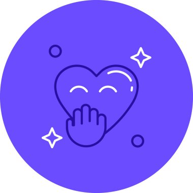 aşk kalp el ikonu aşk kategorisinde