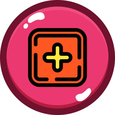 Gıda simgesinin vektör illüstrasyonu