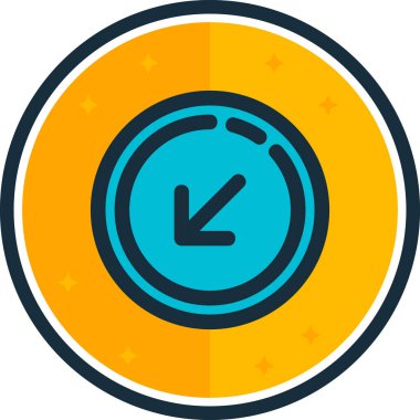 Alarm saat simgesi yumuşak mavi arkaplanda izole edilmiş modaya uygun tasarım biçimi