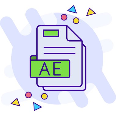 dosya biçimi vektör illüstrasyonuName