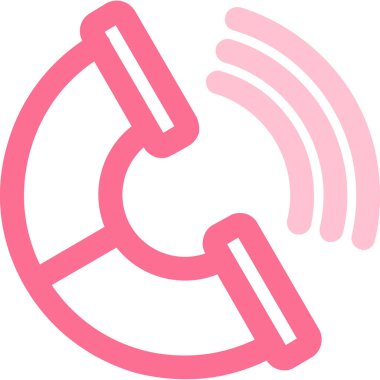 Dolgu simgesi vektör illüstrasyonu