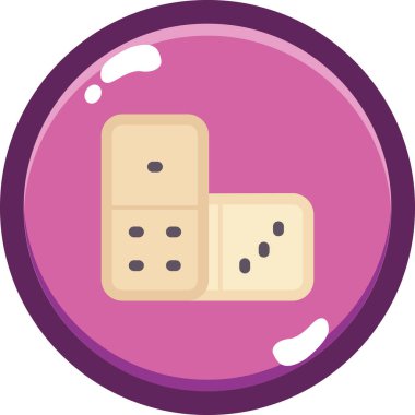 Oyun. Web simgesi basit illüstrasyon