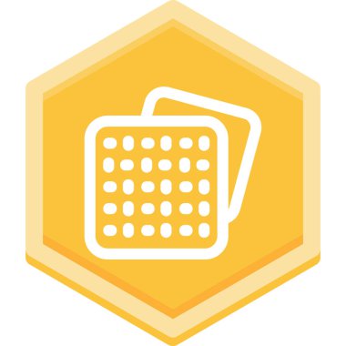 Bir besin simgesinin vektör illüstrasyonu