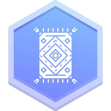 Elmas. Web simgesi basit illüstrasyon