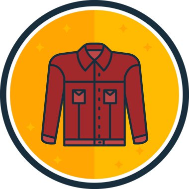 Rozet simge vektör çizim