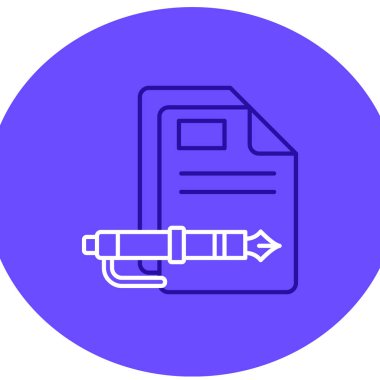 Dosya simgesinin vektör illüstrasyonu