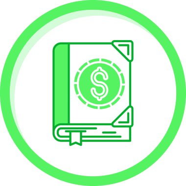 Dolar simgesi, vektör illüstrasyonu