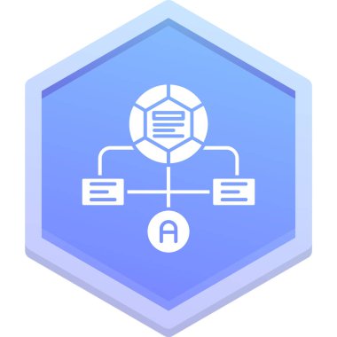 Bir kitabın bir simgesinin vektör illüstrasyonu