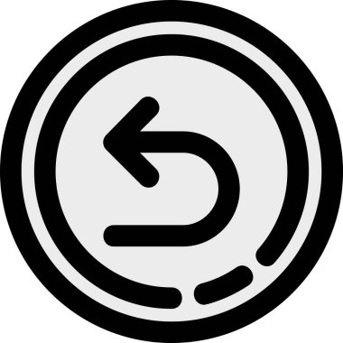 ok yönü ok simgesi ana hat biçiminde