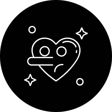 Vektör Kalp Simgesi illüstrasyonu